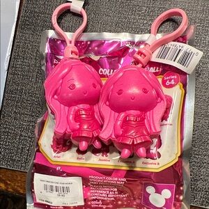 Disney Pink Princess Pocahontas Character Keychain (2 QTY)